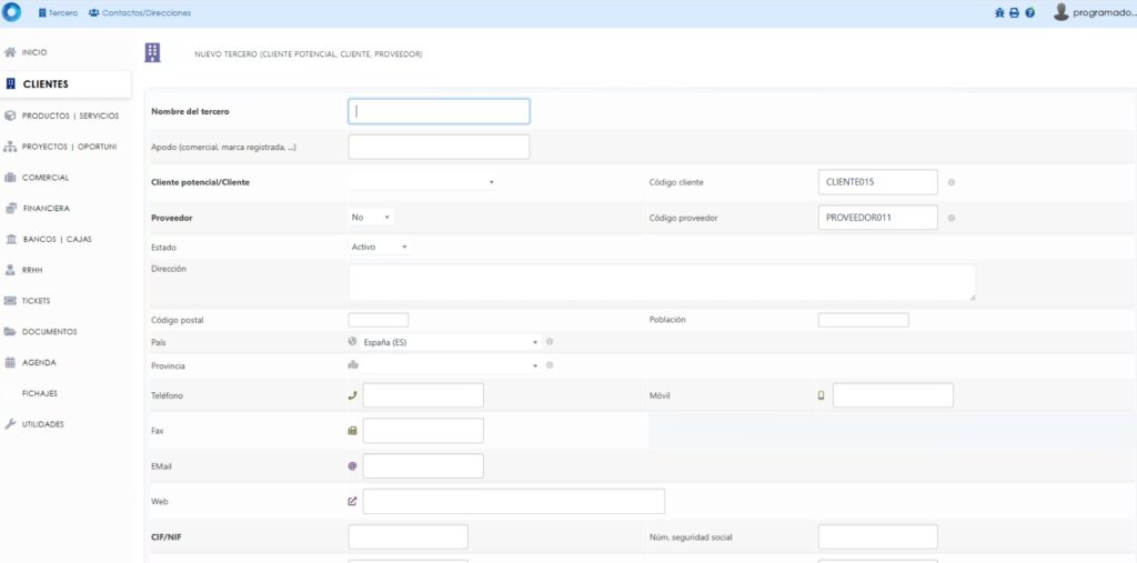 Gestion activos